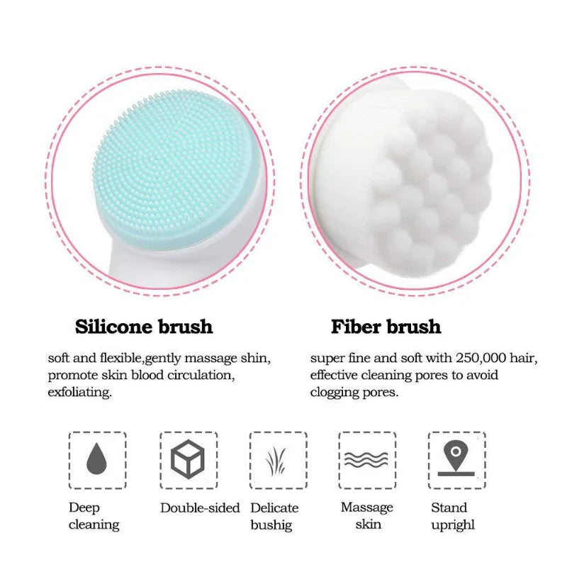 Double-sided Cleansing Brush