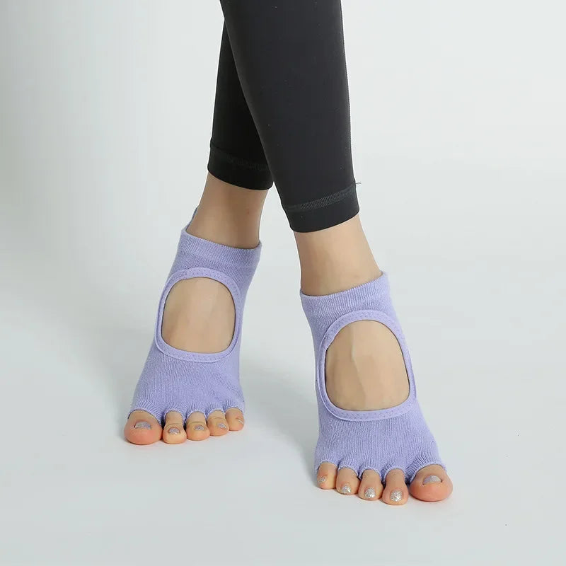 Yoga Toeless Socks