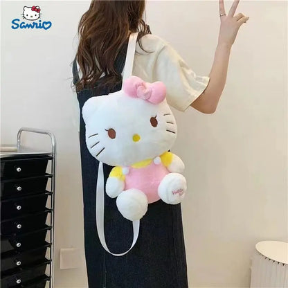 Hello Kitty Plush Backpack